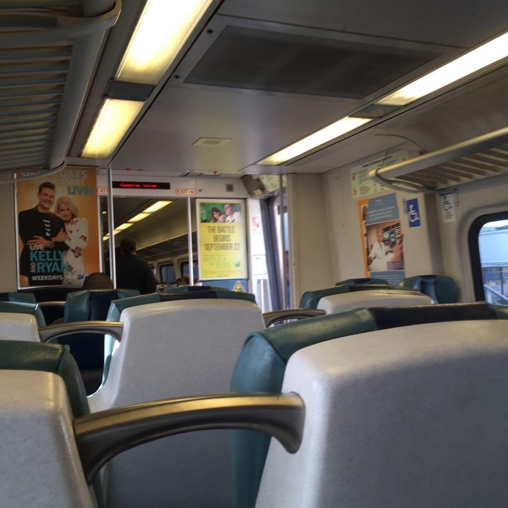 inside train