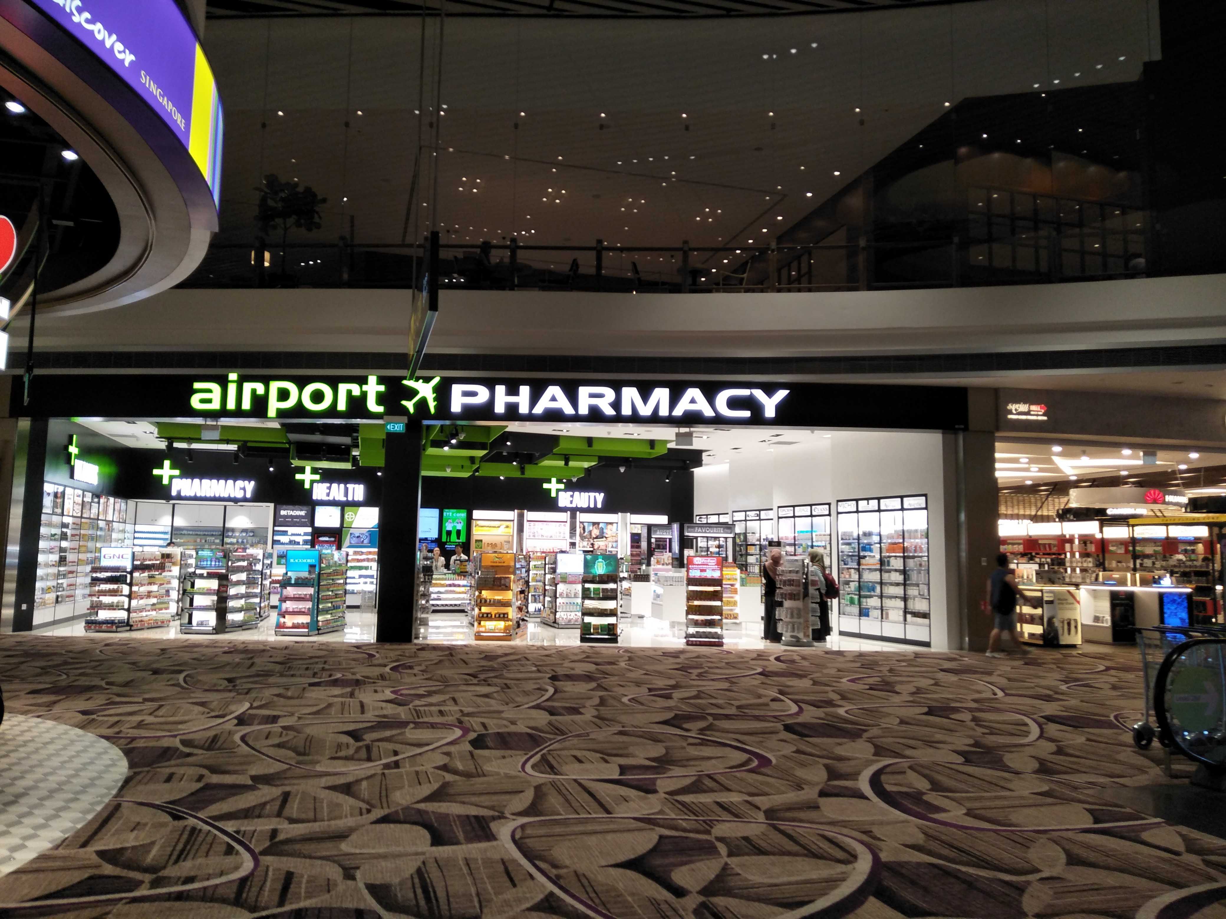 Airport Pharmacy at Changi Airport Terminal 4