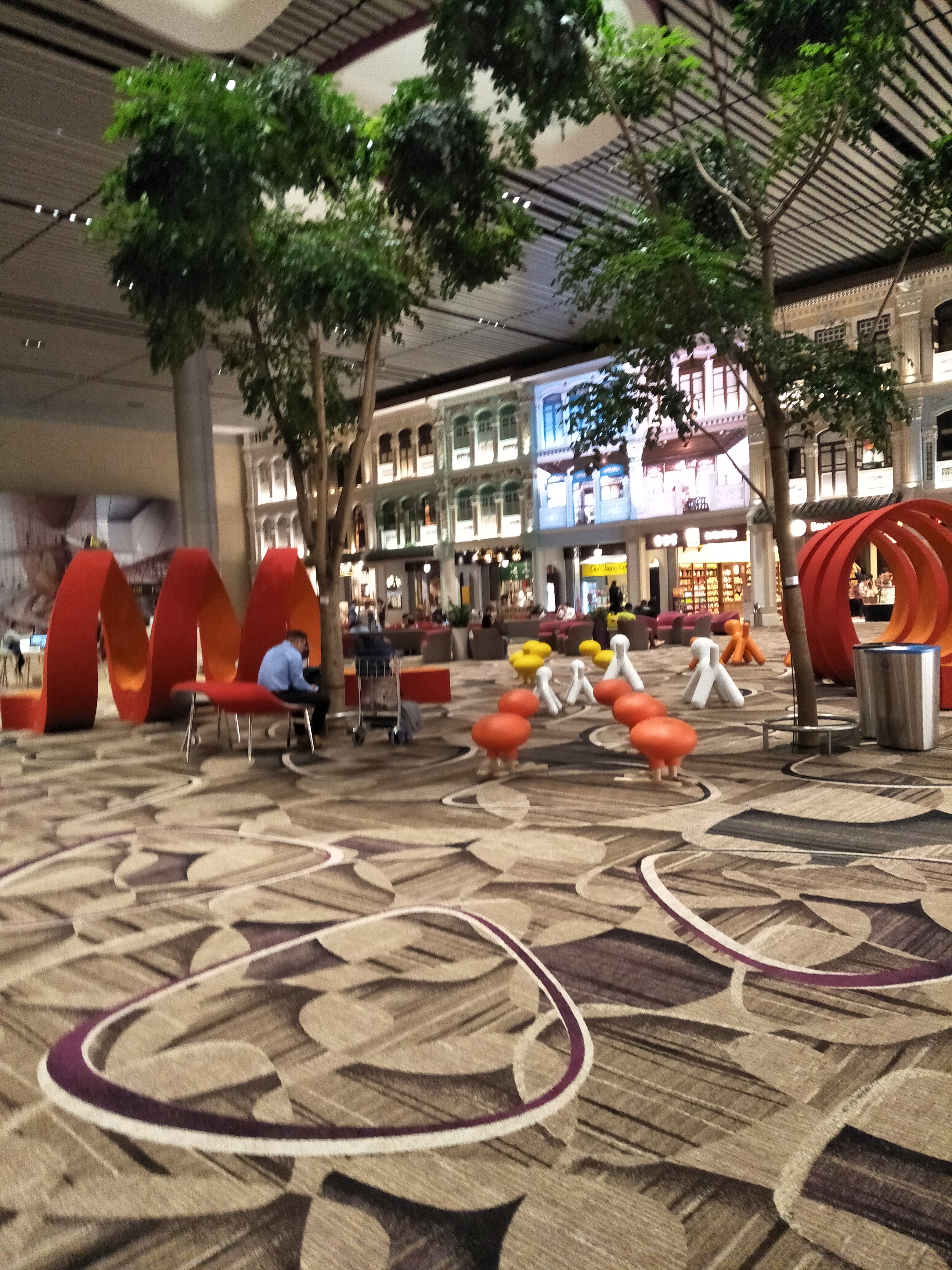 China Town inside Changi Airport Terminal 4